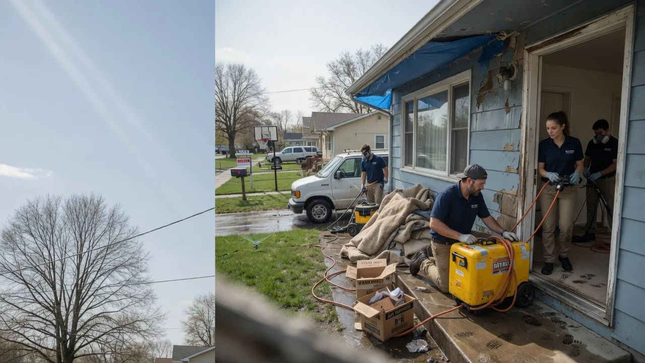 Basement Flood Cleanup in Star, ID near me